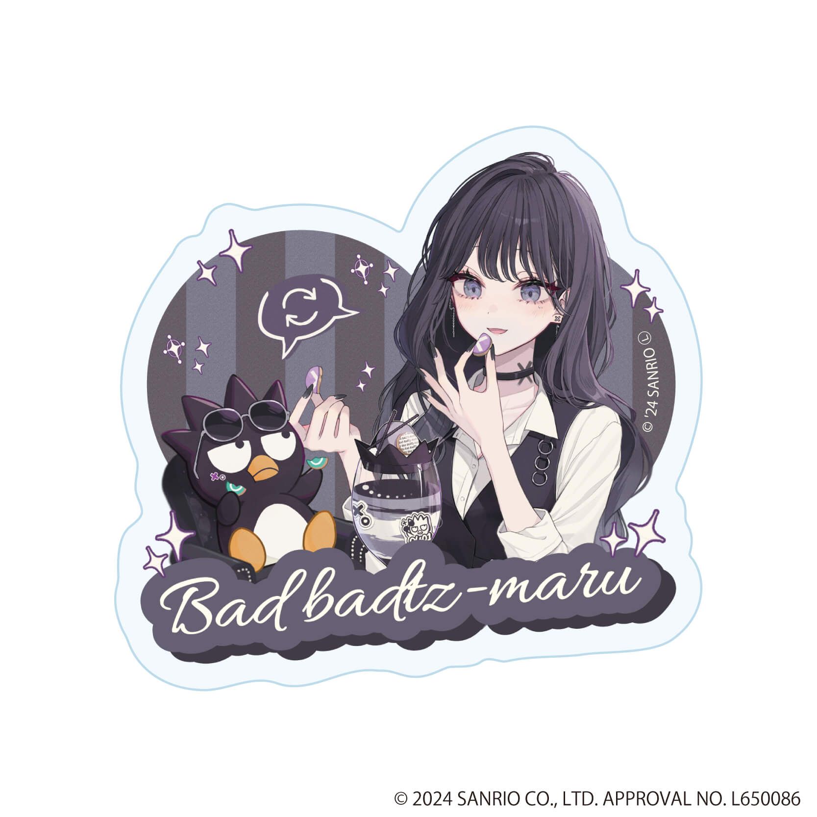 赤倉×はぴだんぶい｜アクリルダイカットステッカー「赤倉×はぴだんぶい