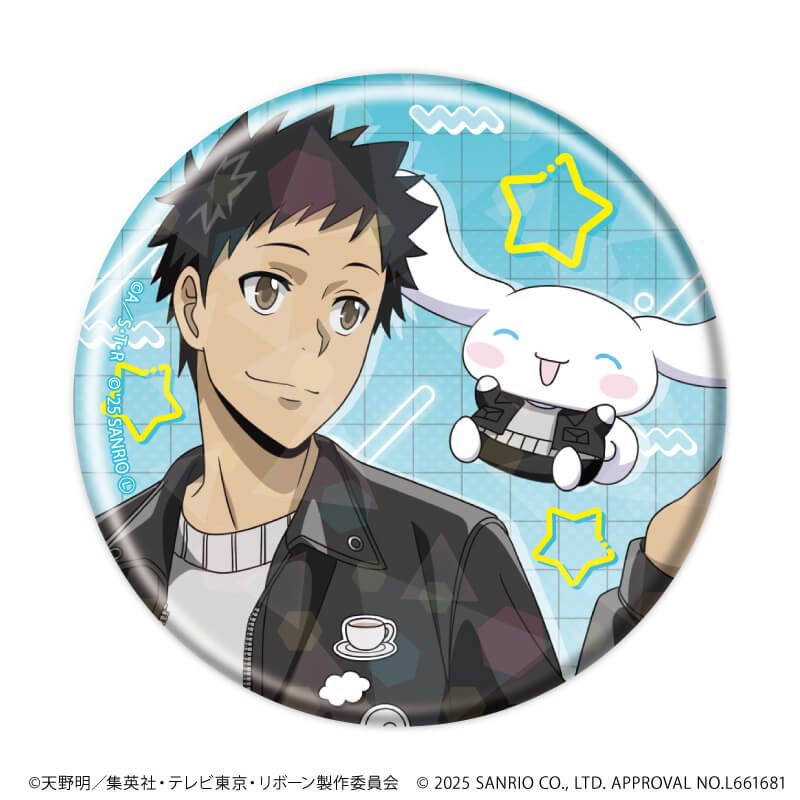 家庭教師ヒットマンREBORN!×SANRIO CHARACTERS｜ホログラム缶バッジ