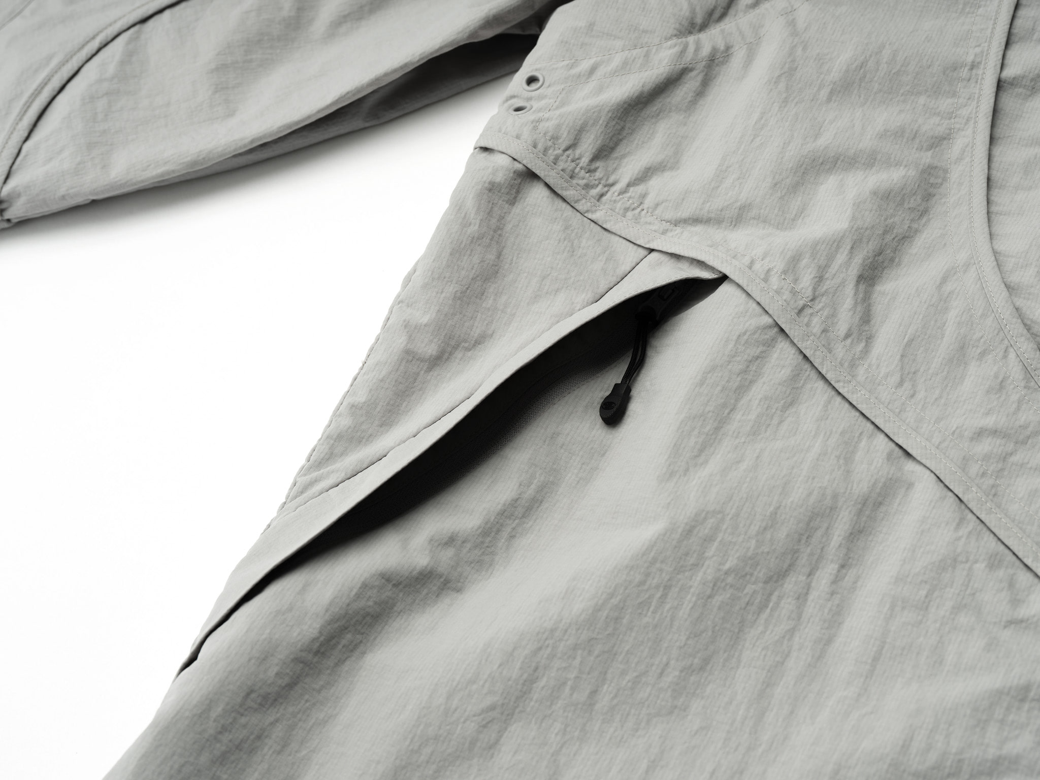 2WAY WAVE JACKET [GREY] | SAN SAN GEAR
