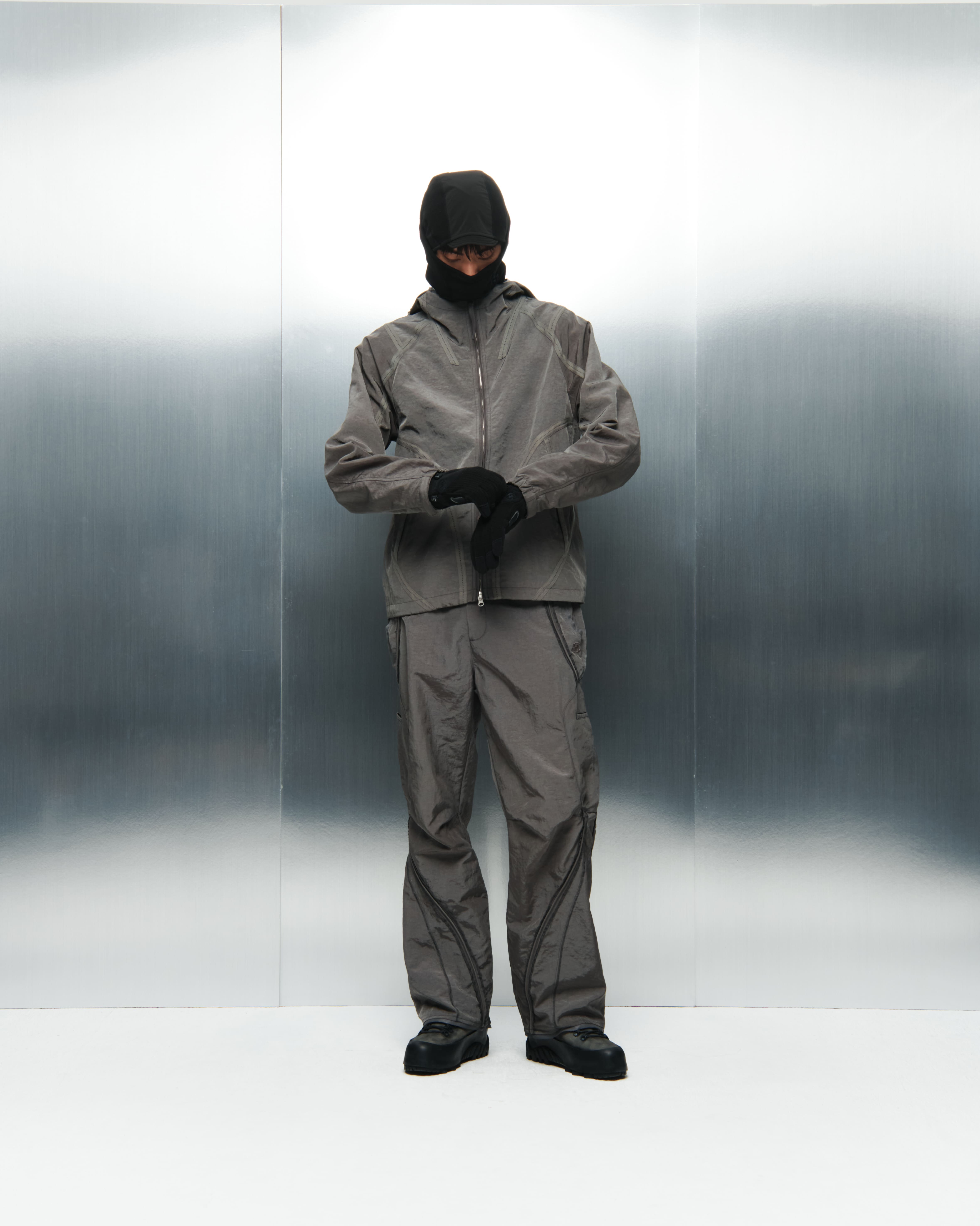 WEBBING JACKET [WARM GREY] | SAN SAN GEAR