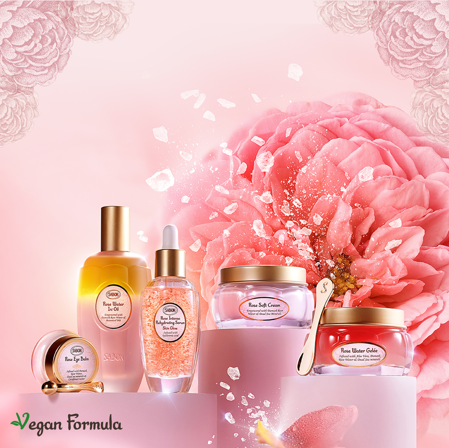 ローズ フェイスケアライン | SABON サボン