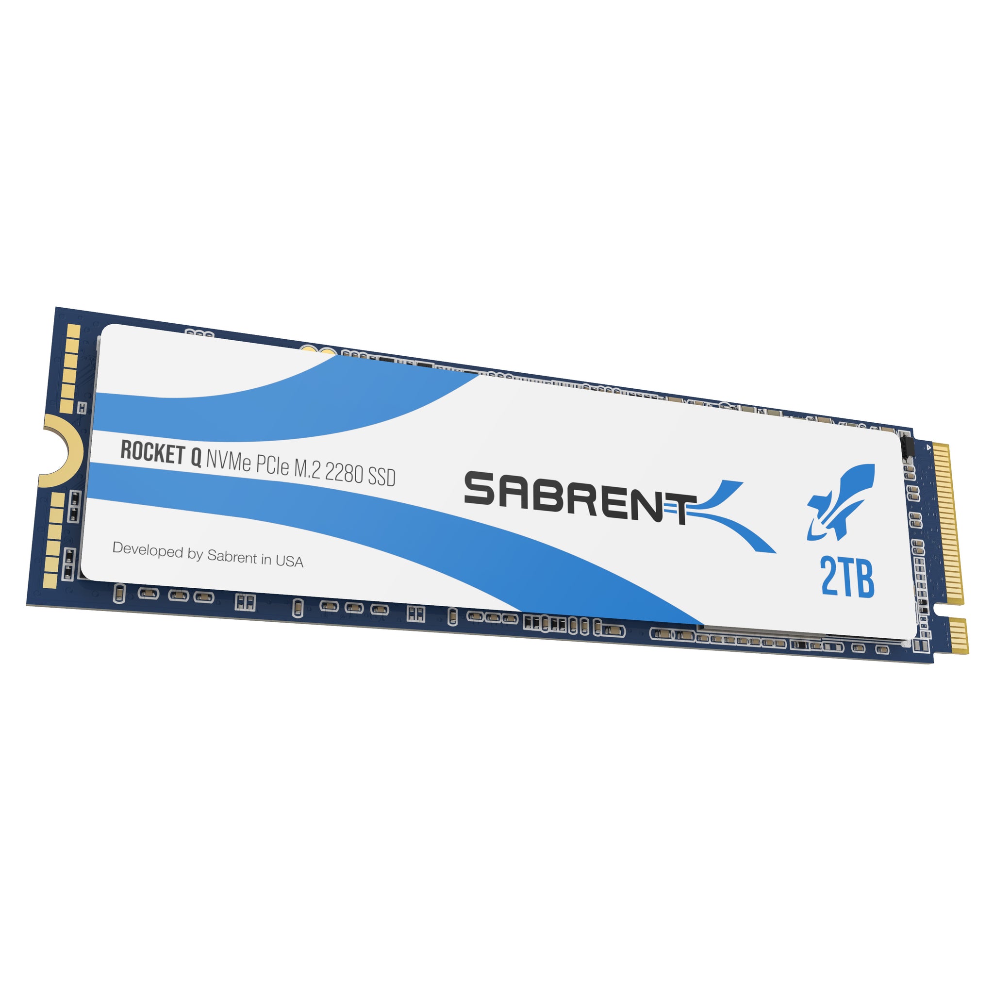 SABRENT Rocket 2TB NVME SSD最大5500MB/秒 Rocket NVMe 4.0 SSD - Sabrent