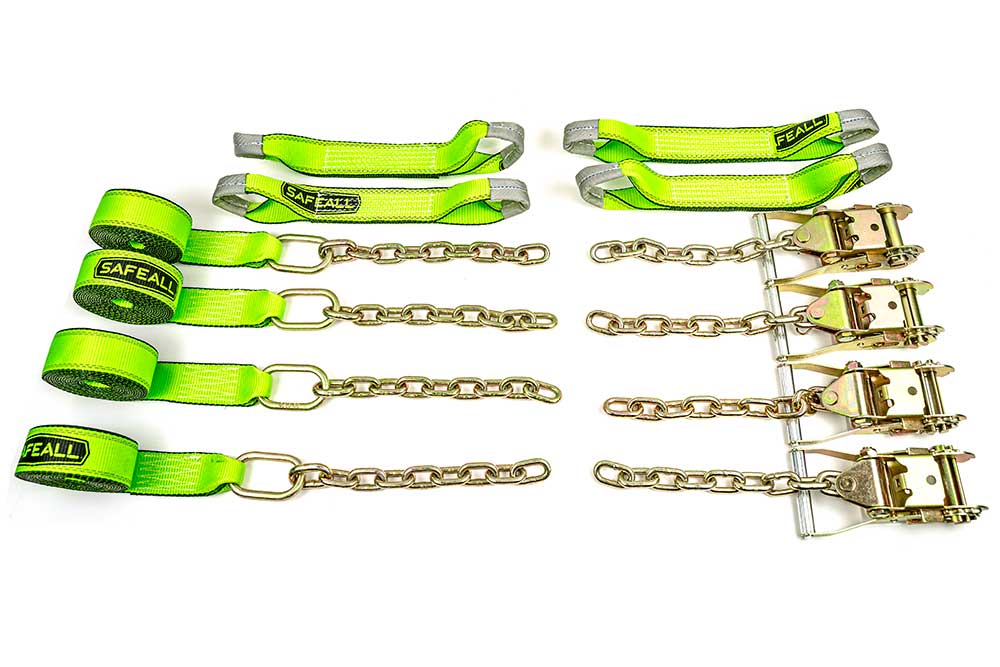 SafeAll 8-Point Tie-Down w/ Chains - SafeAll Products
