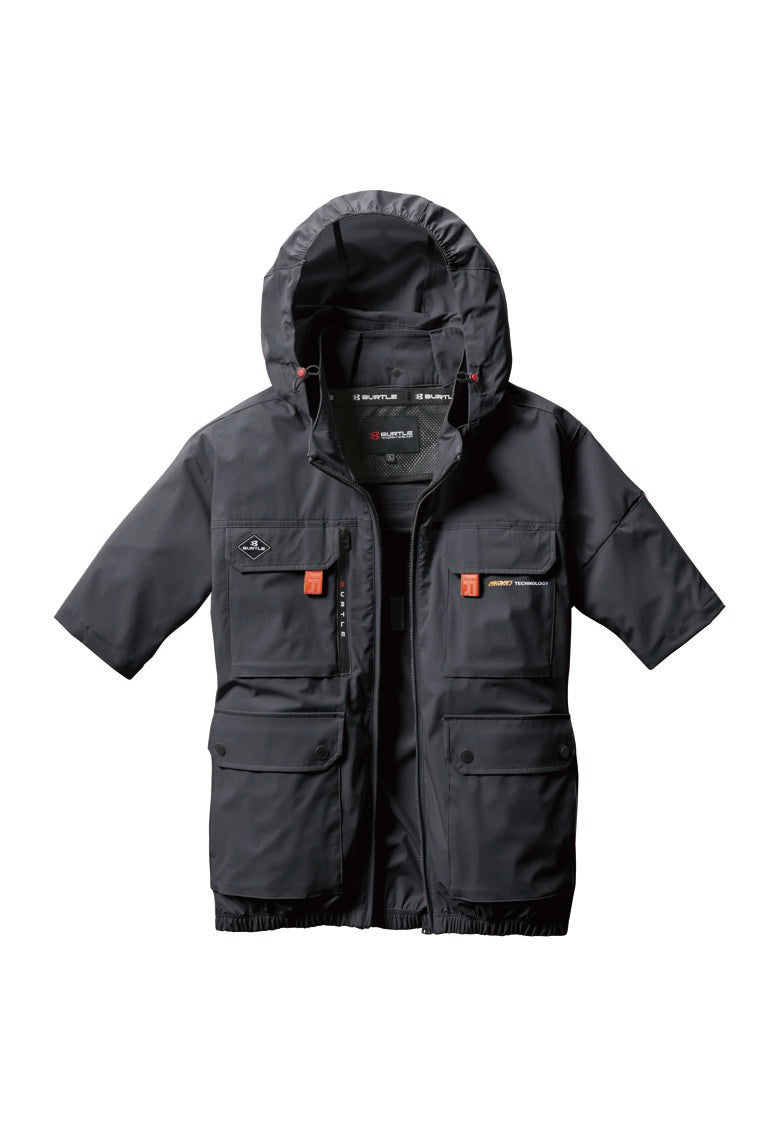 バートル AC2036 BURTLE 背ファン ストレッチ エアークラフト AC半袖