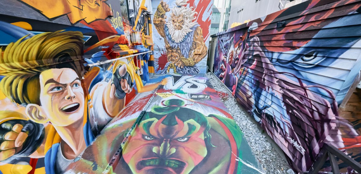 A powerful mural appears in Nihonbashi, Tokyo! Street Fighter 6