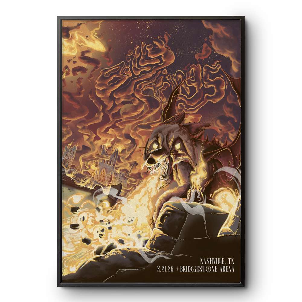 Billy Strings Nashville TN On February 21 2026 Poster | Custom