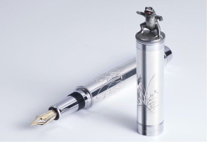 阪田久五郎 生誕百四十周年記念 彫金万年筆- 鳥獣戯画-』 2023年12月20