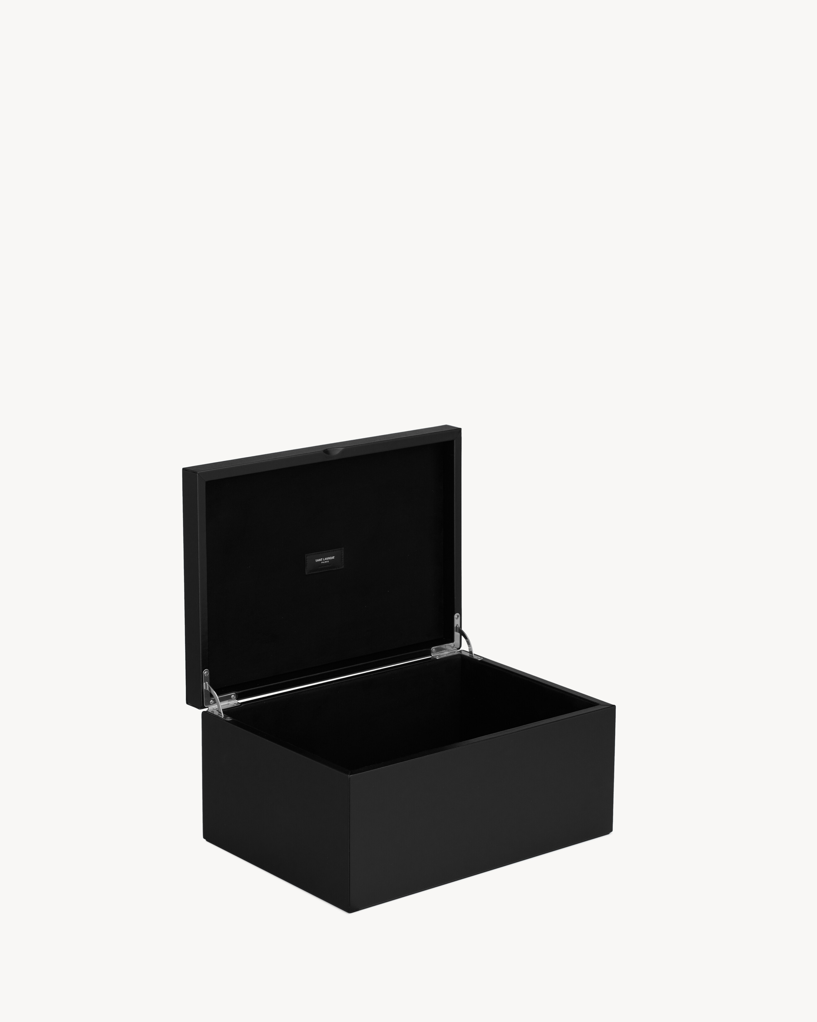BOX IN SMOOTH LEATHER in Black | Saint Laurent | YSL EN-US