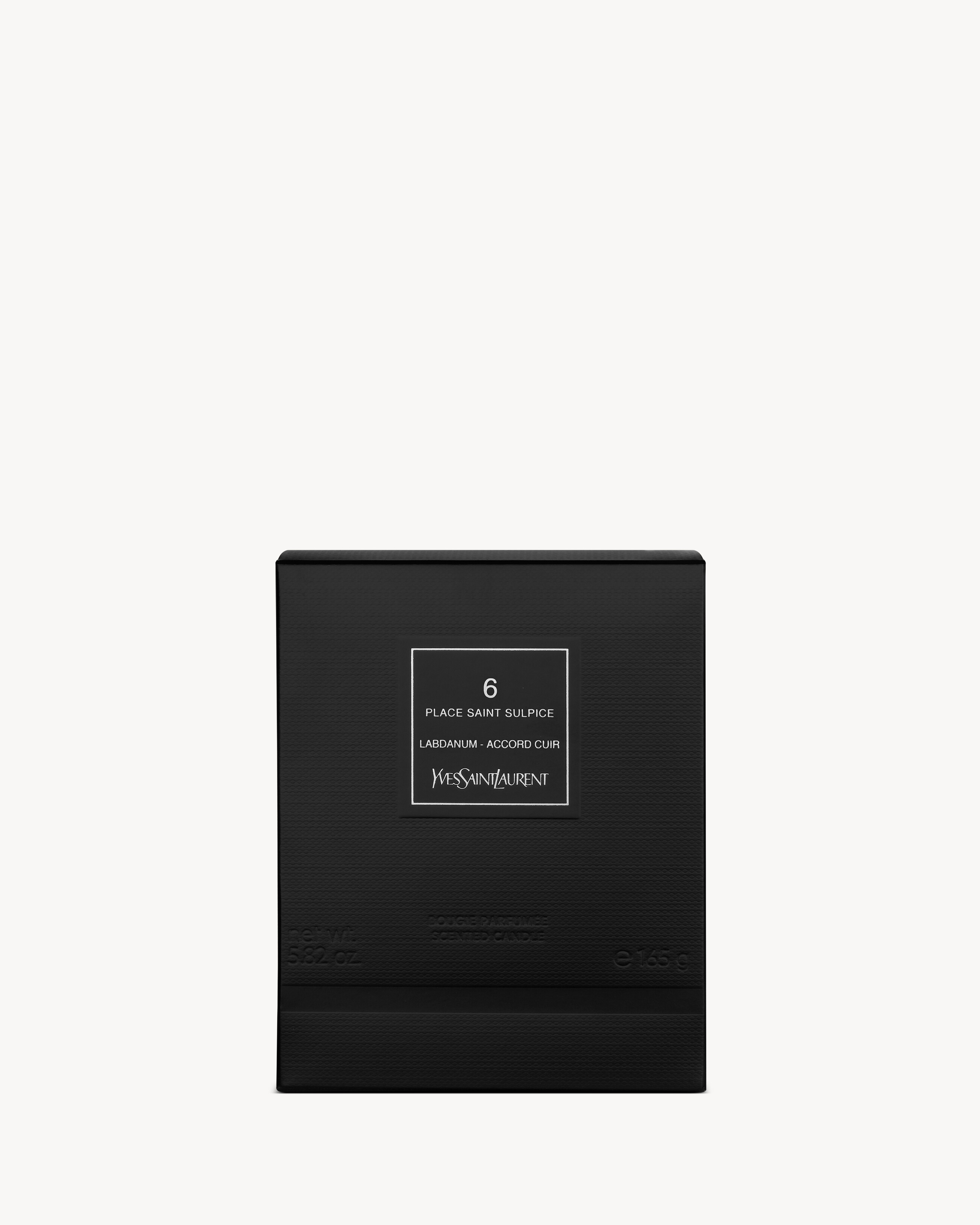 6 place Saint Sulpice Candle in Black | Saint Laurent | YSL EN-US