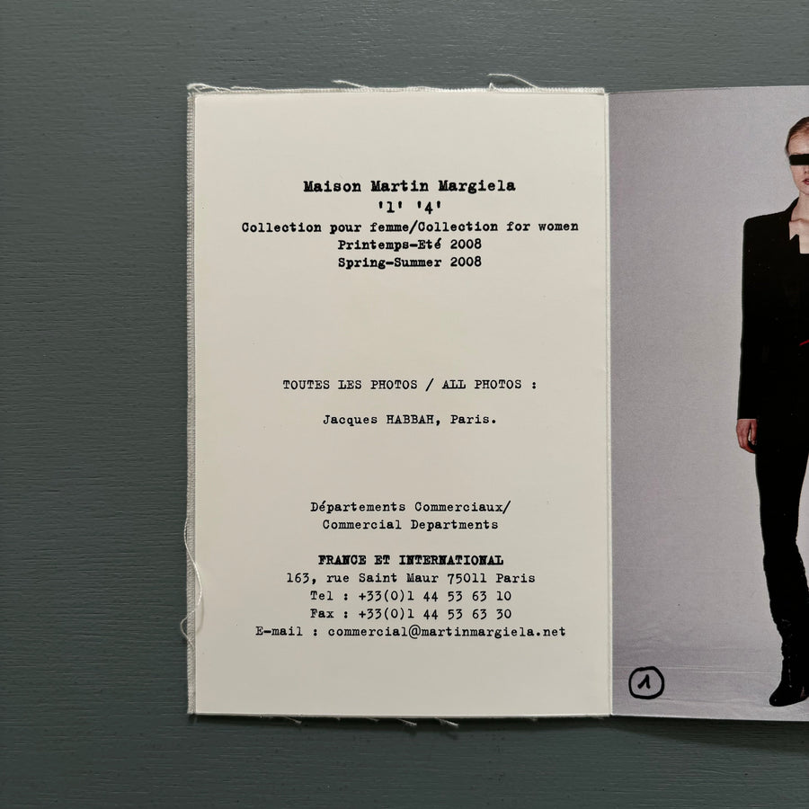 Maison Martin Margiela - Women S/S 2008 - Saint-Martin Bookshop