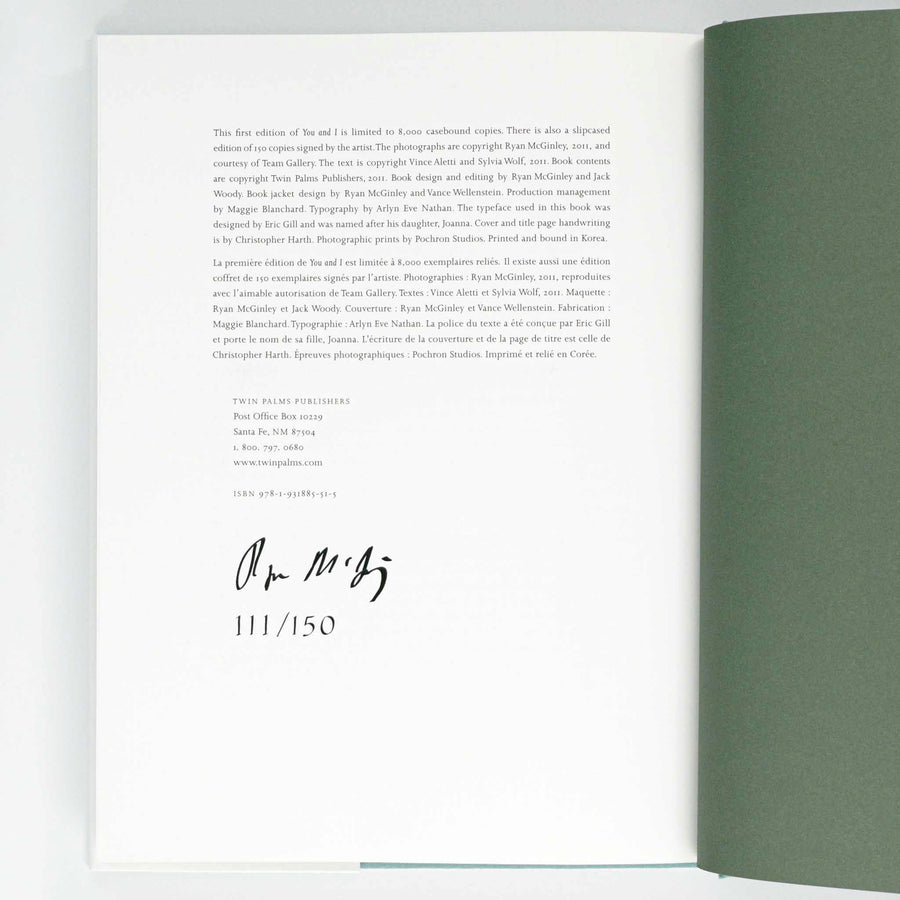 RYAN MCGINLEY | You and I - signed + numbered limited edition