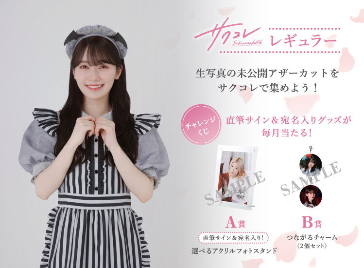 サクコレ「13th Single BACKS LIVE!!」開催記念チャレンジくじスタート