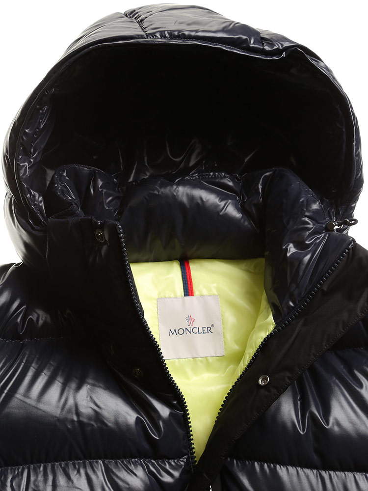 MONCLER (モンクレール) ロゴプリント フード アノラック ダウン