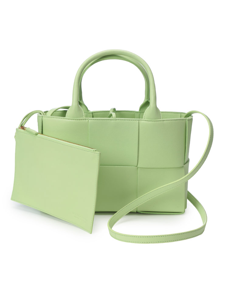 BOTTEGA VENETA (ボッテガ・ヴェネタ) イントレチャート ミニ レザー