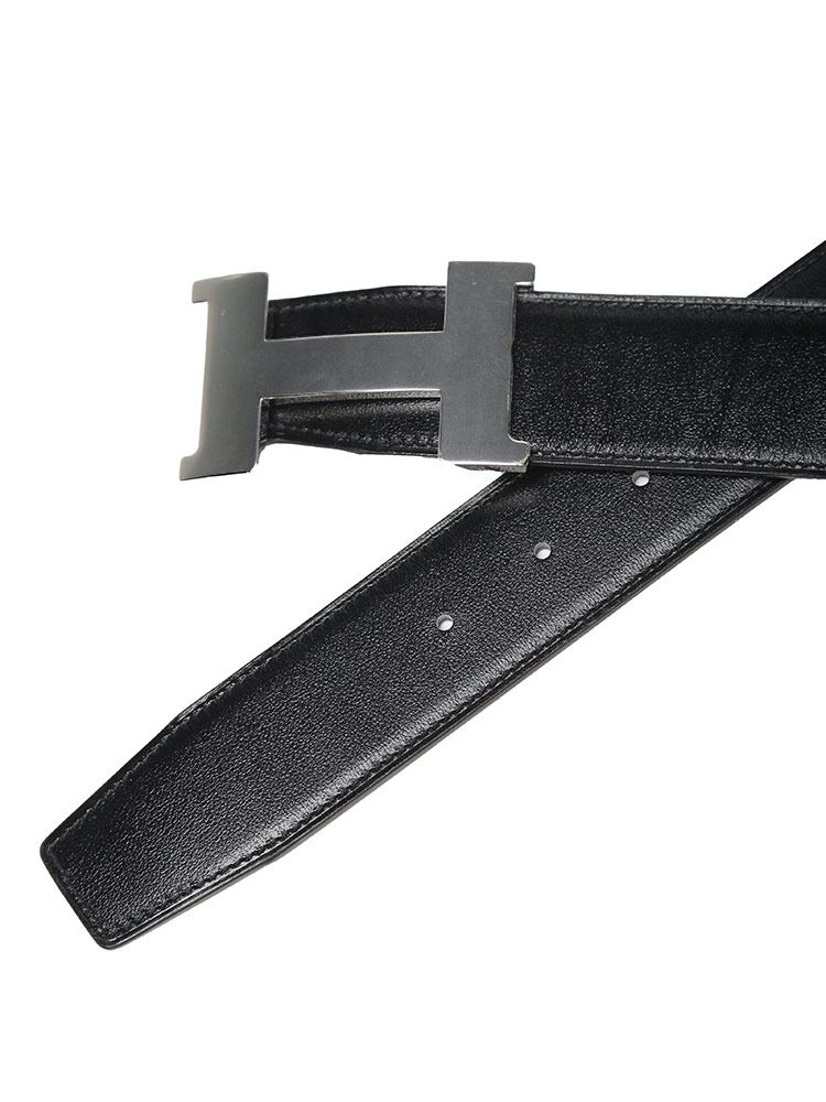 HERMES (エルメス) リバーシブル レザー ピンバックルベルト