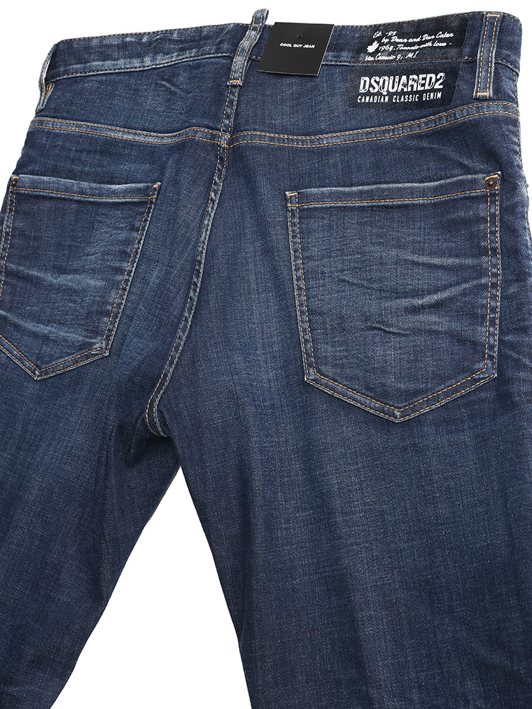 DSQUARED2 (ディースクエアード) ウォッシュ加工 ボタンフライ