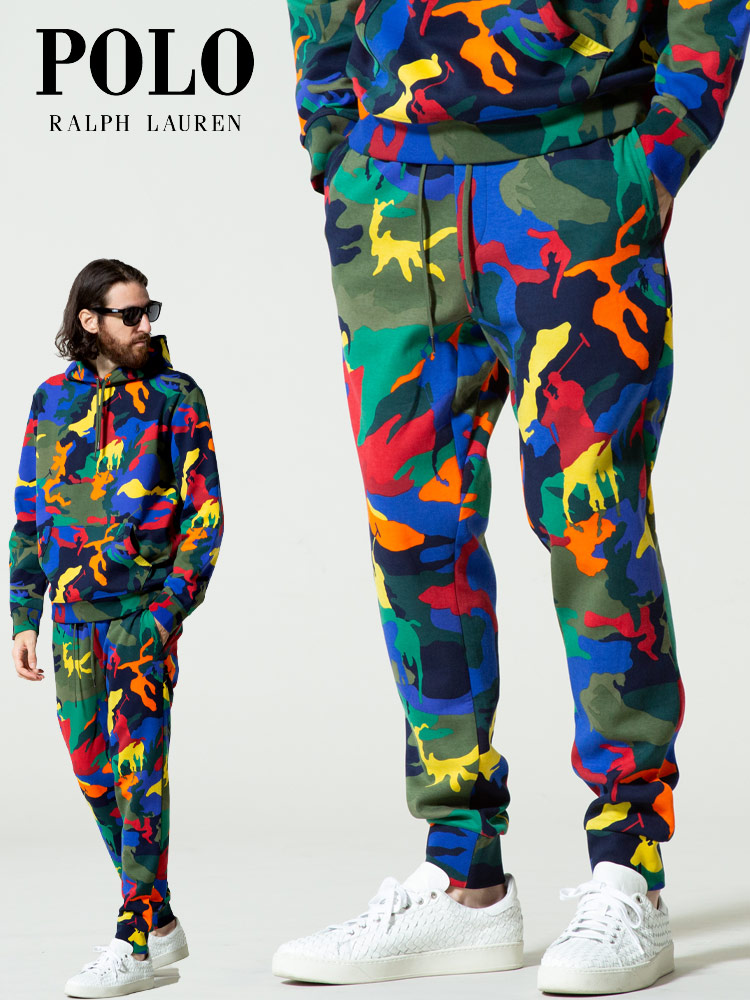 Polo Ralph Lauren (ポロ ラルフローレン) カラフル迷彩 前閉じ ロング