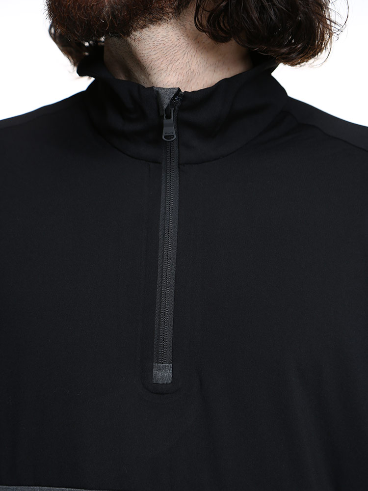 POLO RALPH LAUREN (ポロラルフローレン) バイカラー ハーフジップ