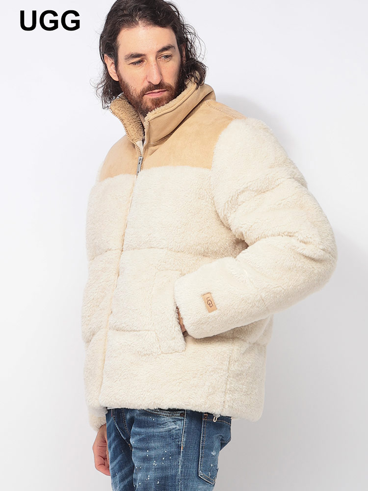 andwang アンドワン Fluffy fleece set beige ANDWANG Fluffy fleece