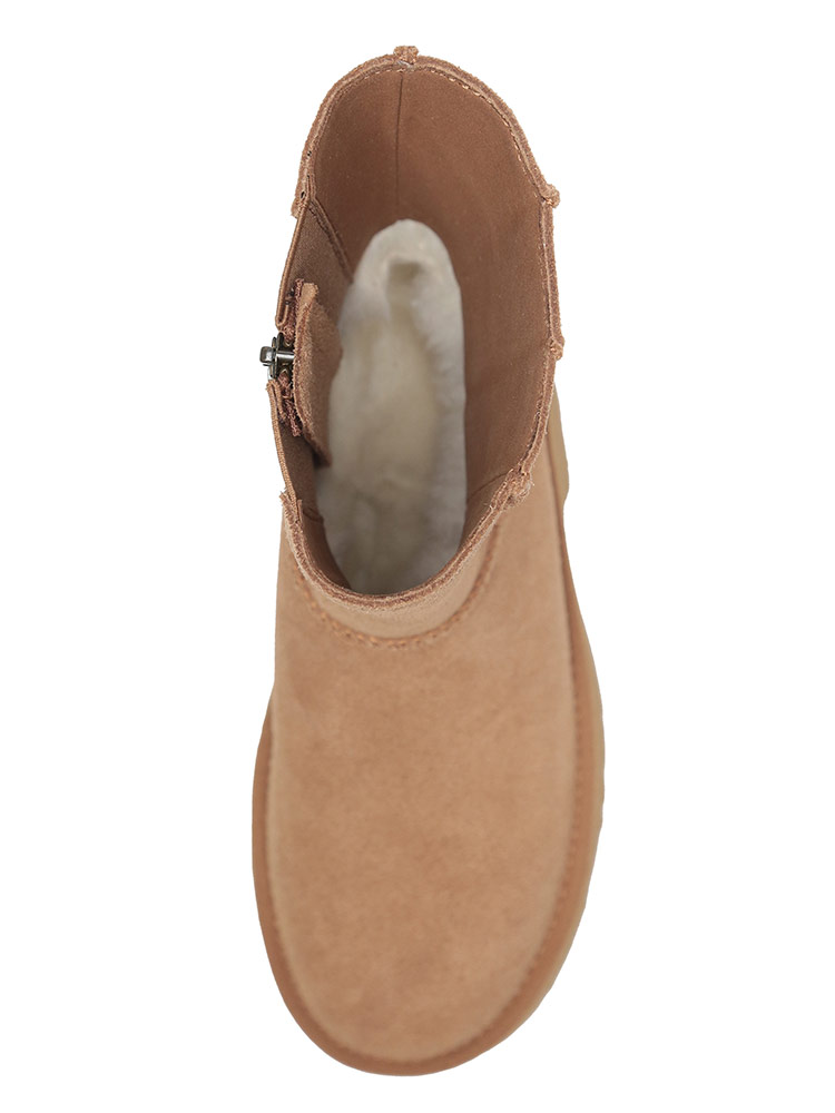 UGG (アグ) スエードアッパー サイドジップ ショートブーツ Classic