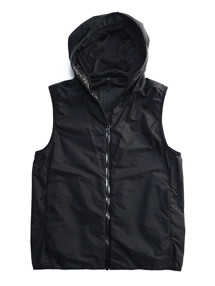 MONCLER (モンクレール) 撥水ナイロン フルジップ ベスト Pakito