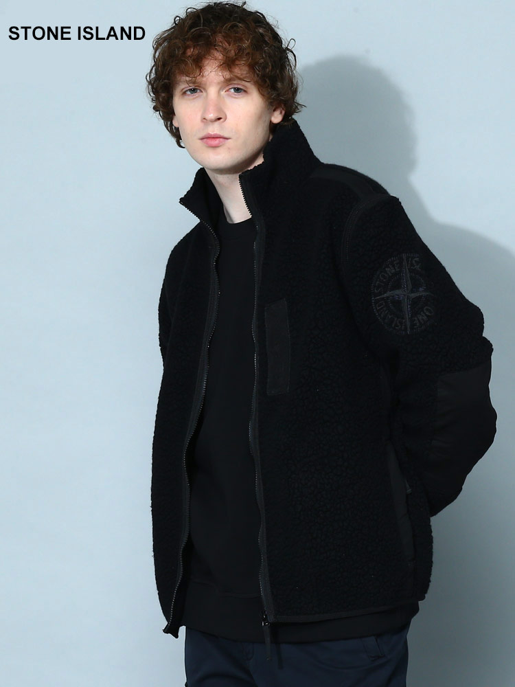 ストーンアイランド メンズ ブルゾン STONE ISLAND ブランド ボア