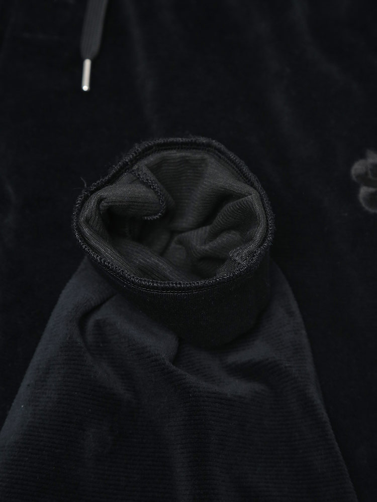 HUGO BOSS (ヒューゴボス) セットアップ対応 ベロア ロゴ刺繍 ジョガー