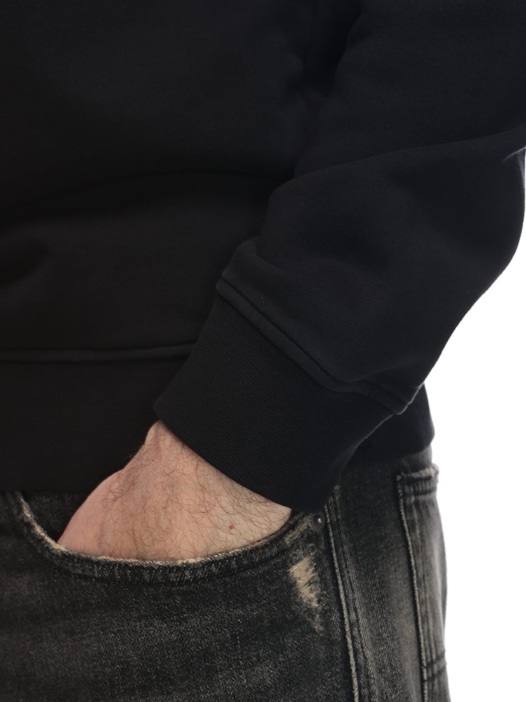 STONE ISLAND (ストーンアイランド) ジップポケット クルーネック