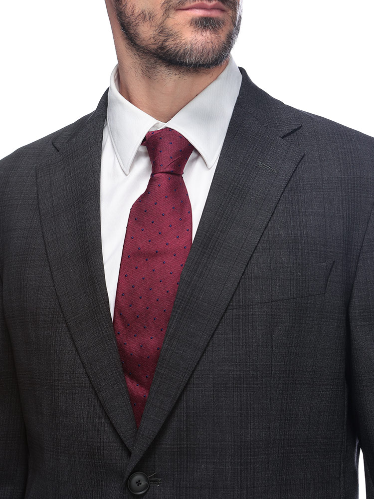 HUGO BOSS (ヒューゴボス) スリムフィット シングル二つ釦 ノータック