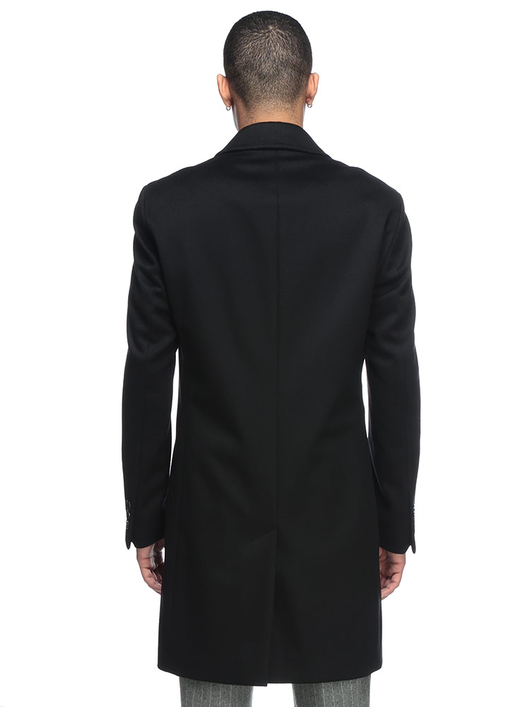 HUGO BOSS (ヒューゴボス) カシミヤ混 段返り 3つボタン ウール