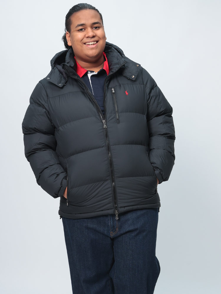 ダウンジャケット フード着脱 フルジップ アウター ブルゾン ダウン