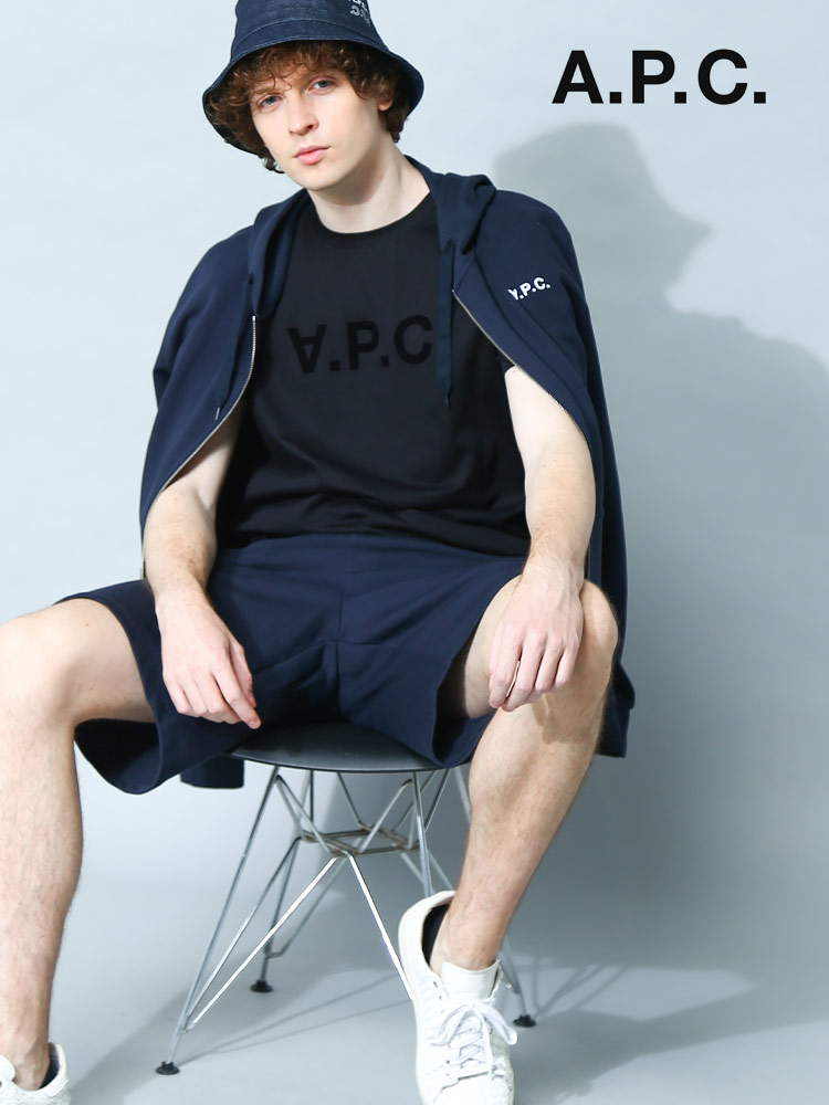 オンラインストア限定】 A.P.C. (アー・ペー・セー) ワンポイントロゴ