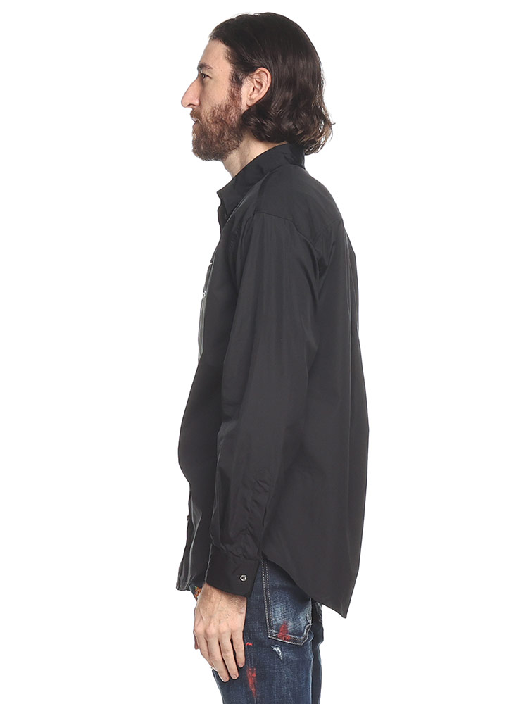 DSQUARED2 (ディースクエアード) ワンポイントハート 長袖 シャツ