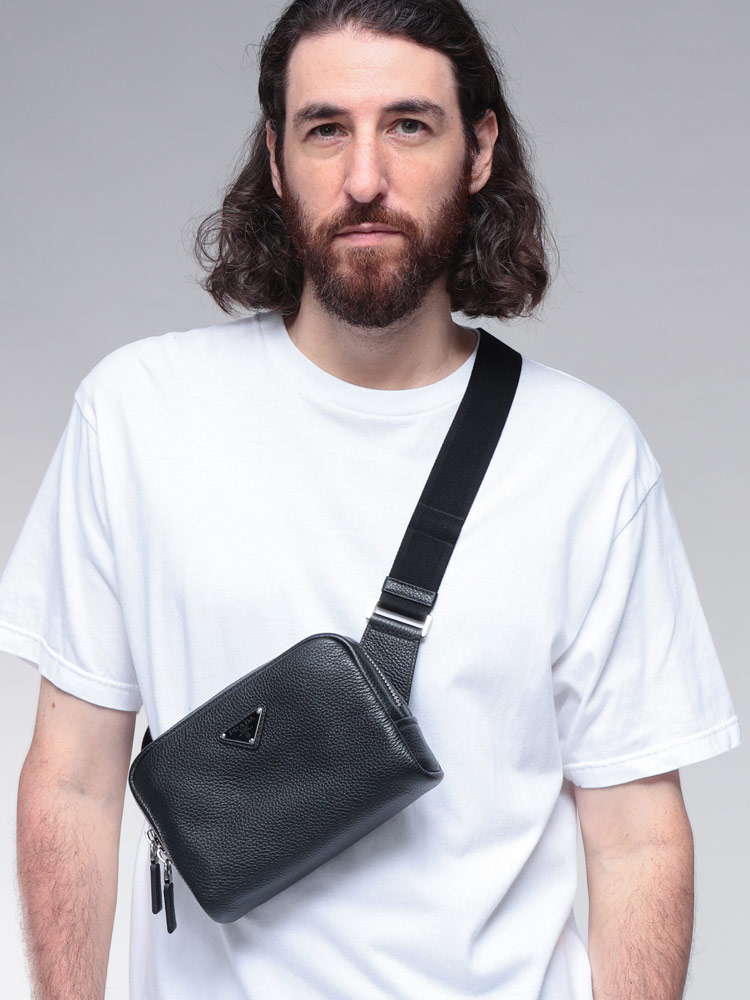 PRADA (プラダ) ヴィッテロダイノレザー ショルダーバッグ
