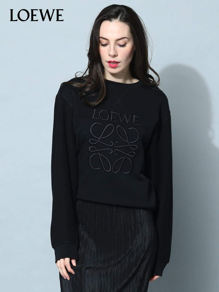 LOEWE ロエベ レディース トレーナー アナグラム スウェット シャツ