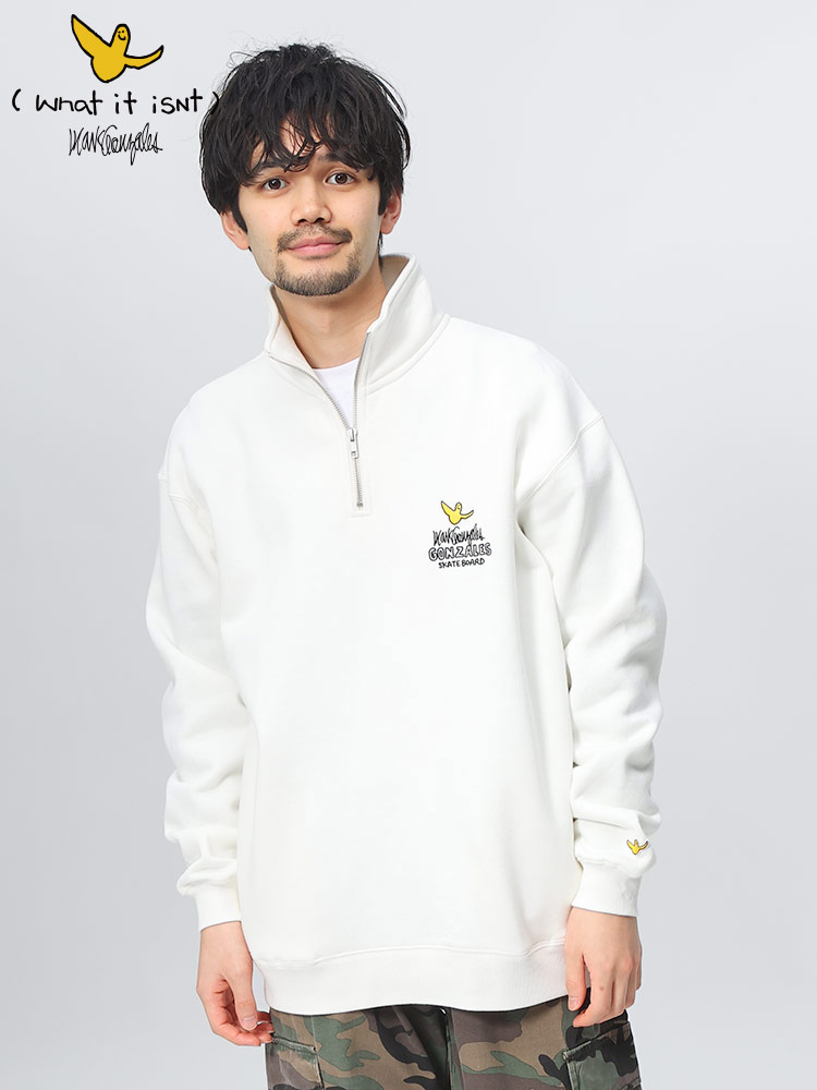 Mark Gonzales (マークゴンザレス) 裏起毛 バックロゴ RELAX FIT