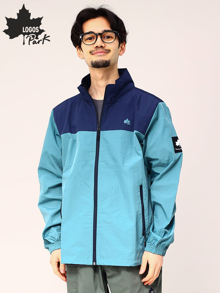 ロゴス パーク ナイロンジャケット 撥水 LOGOS park フルジップ