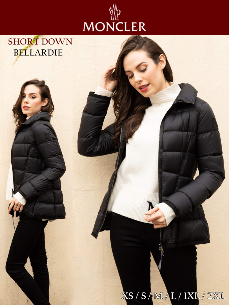 MONCLER (モンクレール) ナイロン ダブルジップ ショート ダウン