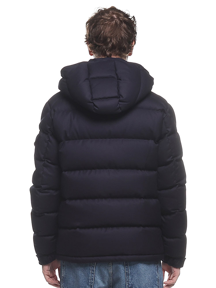 MONCLER (モンクレール) ウール フード着脱 パーカー ダウンブルゾン