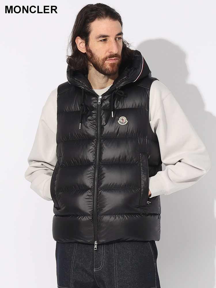 MONCLER (モンクレール) トリコロールトリミング フルジップ ダウン
