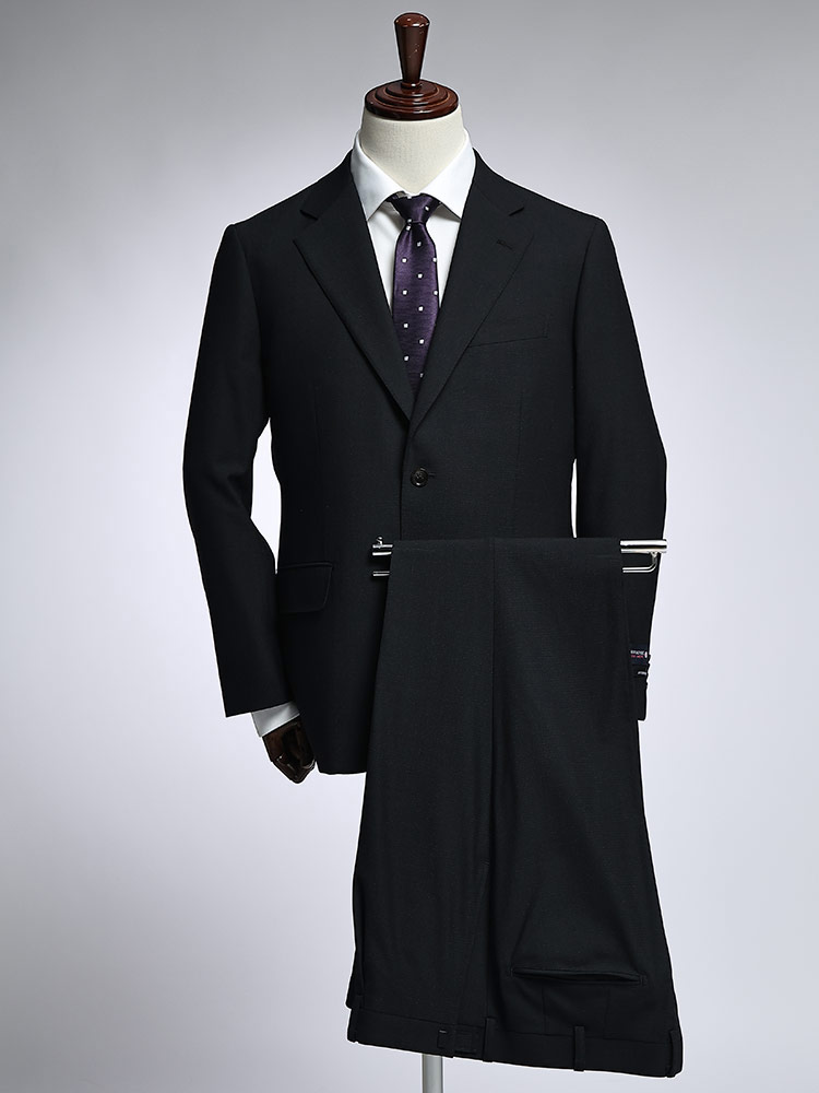 スーツ メンズ ビジネス 紳士 SUPERMOVE シングル 2ツ釦 ストレッチ