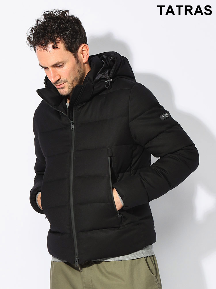 TATRAS (タトラス) フード着脱 フルジップ ダウンジャケット AGORDO