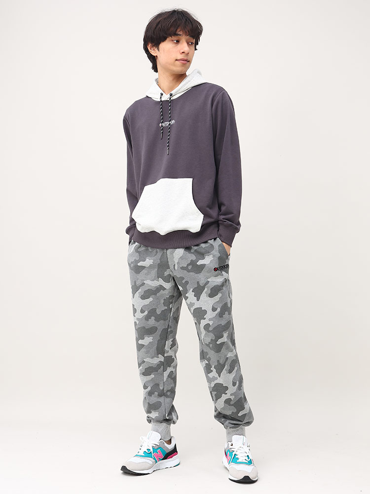 OUTDOOR PRODUCTS (アウトドアプロダクツ) 裏毛 迷彩柄 パンツ