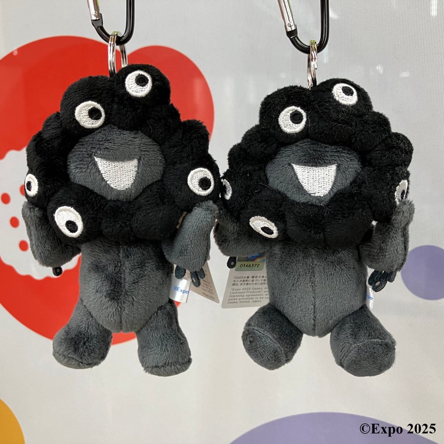 大阪・関西万博】8/16から！朝イチが勝負！黒ミャクミャクマスコットが