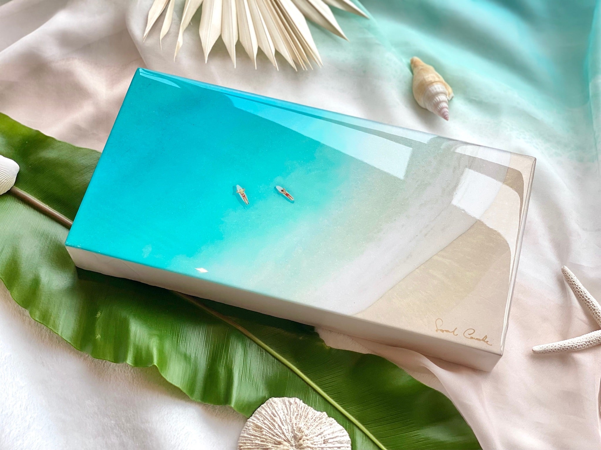 Sarah Caudle / サラカードル】”Getaway ”Open Edition Resin Art on