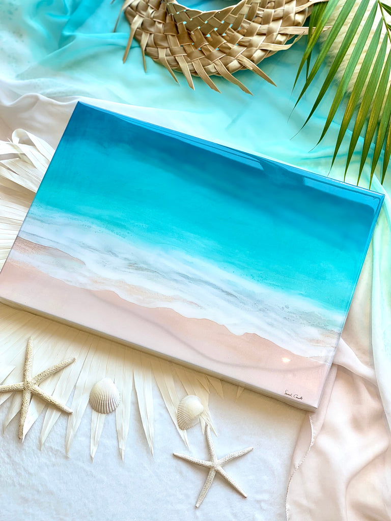 Open Edition Resin Arts on Wood – Sarah Caudle Art Japan