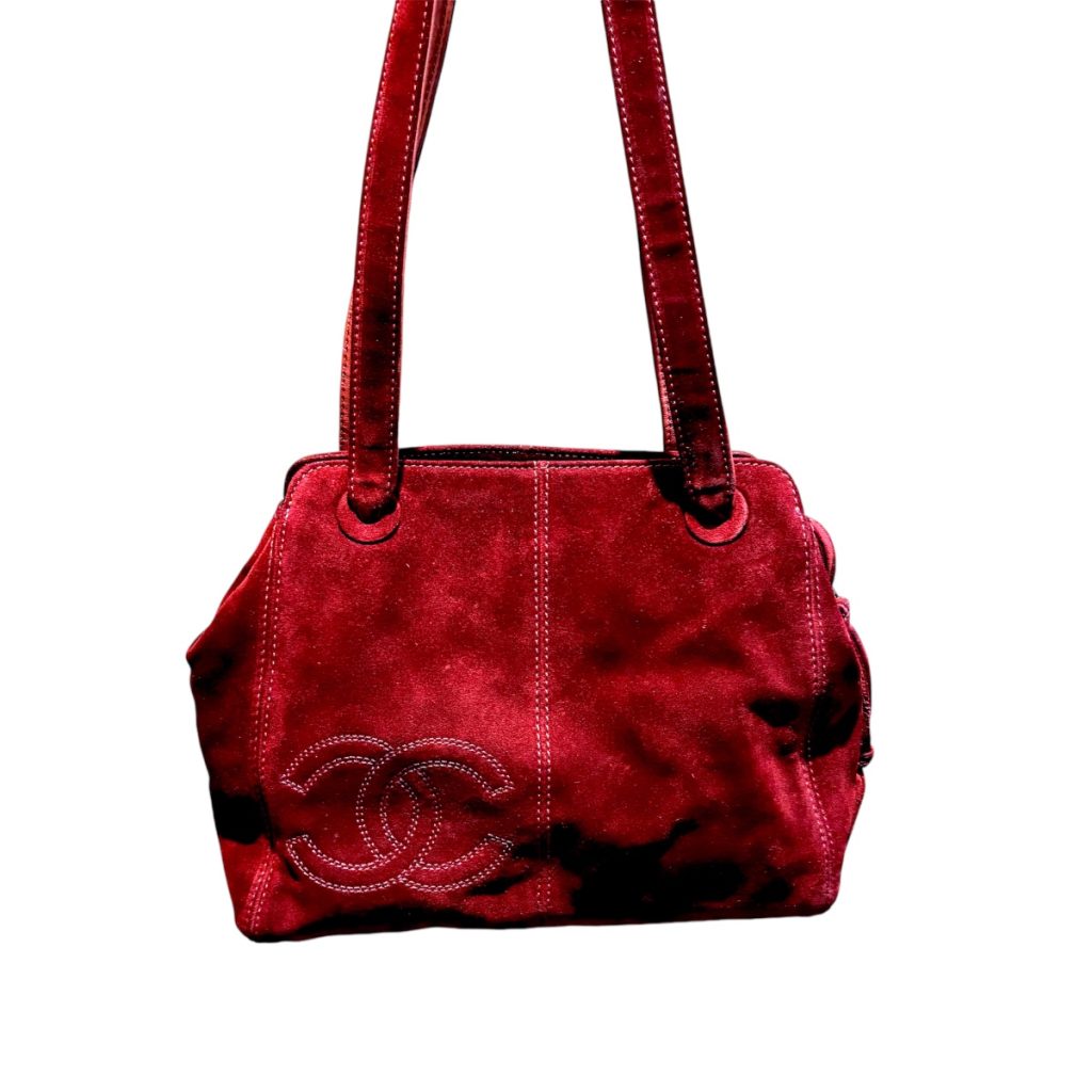 CHANEL シャネル ココマーク トートバッグ スエードの買取実績 | 買取