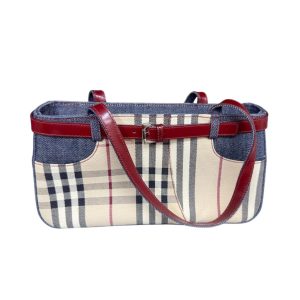 BURBERRY バーバリー ノバチェック シャドーホース ハンドバッグの買取