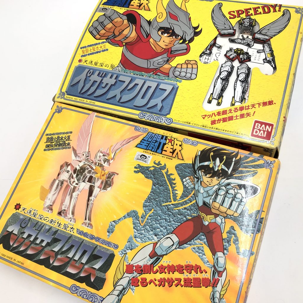 聖闘士星矢 聖闘士聖衣大系 ペガサスクロス 新旧まとめの買取実績