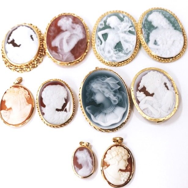K18 カメオ トップ ブローチ おまとめの買取実績 | 買取専門店さすがや